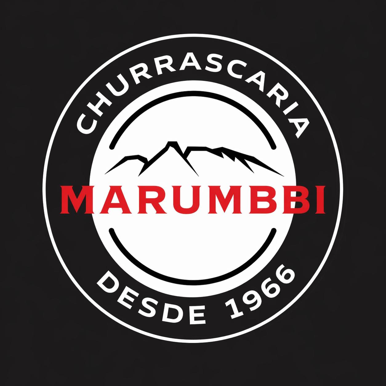 Logo Churrascaria Marumbbi